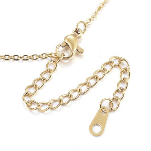 Halsband, Ankarkedja Guldpläterad 40 cm