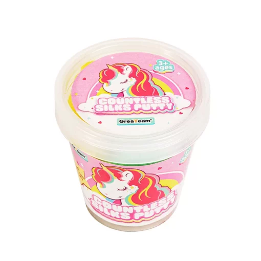 Snow Slime Dough Unicorn Rainbow