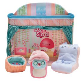 Squishville Mini Squishmallows + Lekscen Day Spa