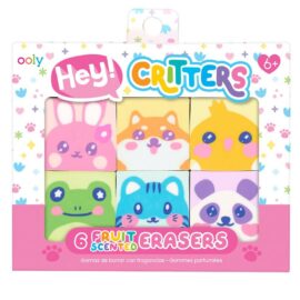 OOLY Luktsudd med Fruktdoft Hey Critters Set om 6