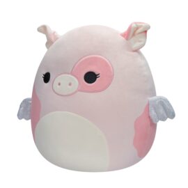 Squishmallows Official Kellytoy Gris Pink Spotted Pig 30 cm