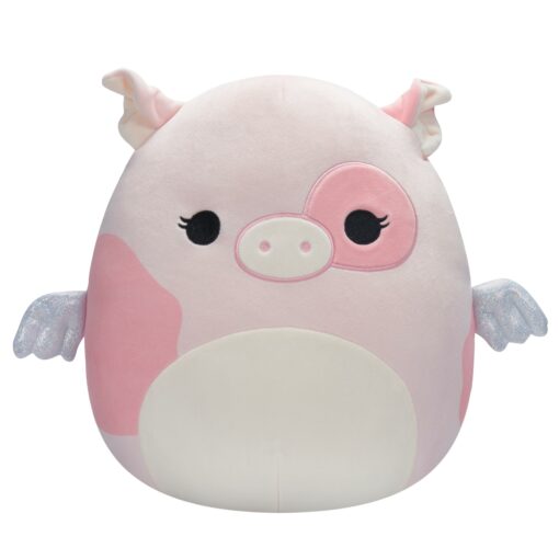 Squishmallows Official Kellytoy Gris Pink Spotted Pig 30 cm