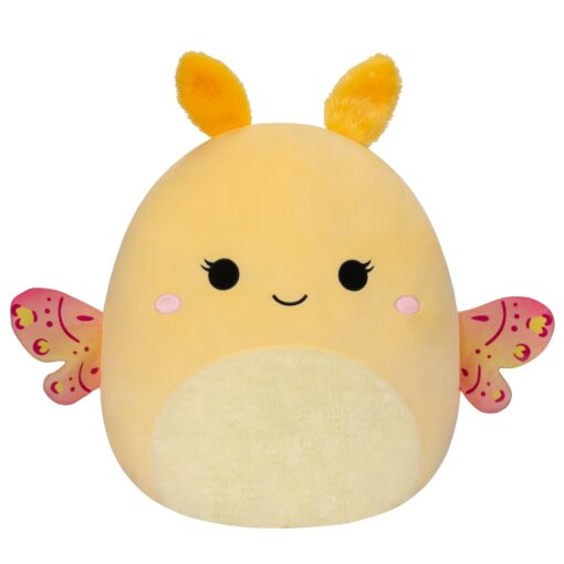Squishmallows Official Kellytoy Miry The Yellow Moth 50 cm