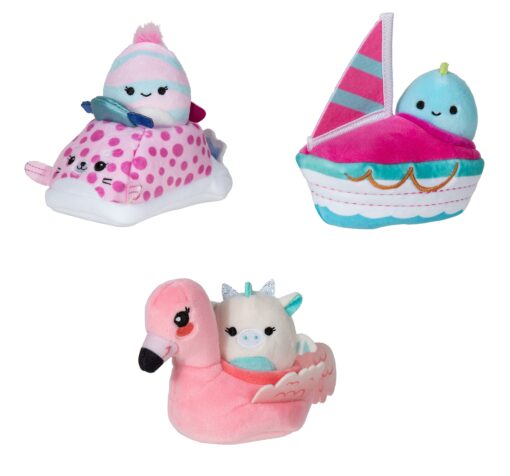 Squishville Mini Squishmallows Official Kellytoy + Vehicles Asst S5