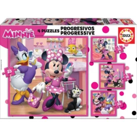 Educa 12-16-20-25 Minnie Happy Helpers