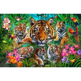 Educa 500 Tiger Jungle Pussel