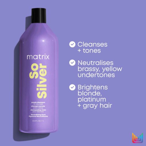 Matrix Biolage So Silver Shampoo 1000ml - Bild 4