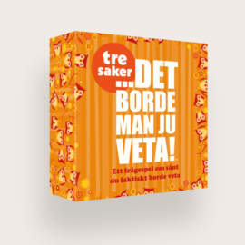 Sällskapsspel - Det borde man ju veta! - Tre saker